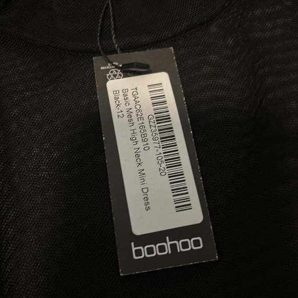 NWT boohoo mesh mini dress - Picture 3 of 4